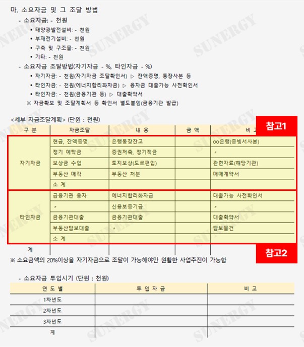 02_L_11. 태양광 발전사업허가 서류_사업계획서_2